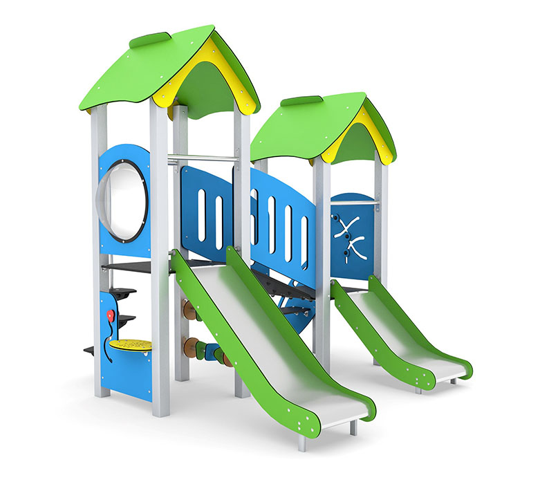 image of a toddler slide